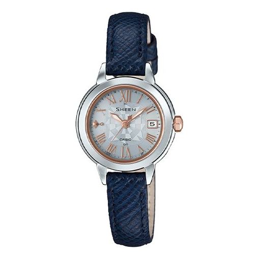 CASIO SHEEN Quartz Waterproof Sapphire Crystal Solar Powered Blue Analog SHW-5000LTD-7A2