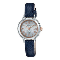 CASIO SHEEN Quartz Waterproof Sapphire Crystal Solar Powered Blue Analog SHW-5000LTD-7A2