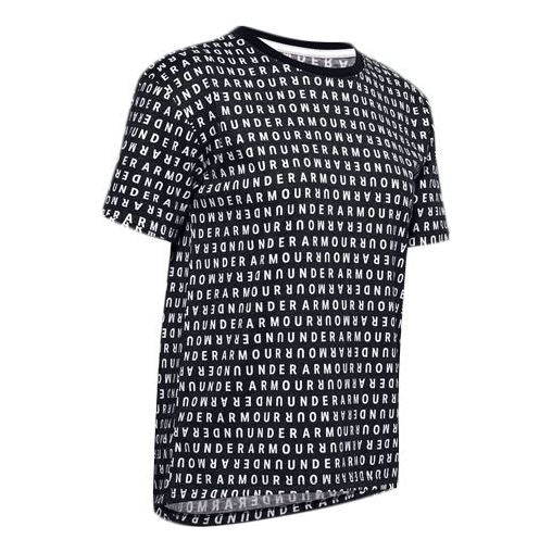 (WMNS) Under Armour Logo Live Printing Black/White 1355708-002