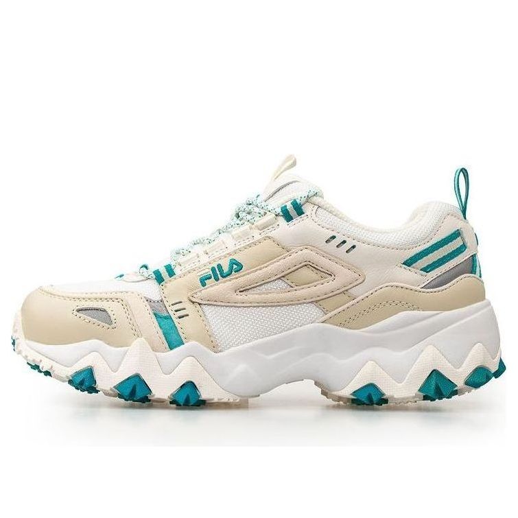 (WMNS) Fila Fellow Running Shoes Brown/White/Green T12W031101FSW