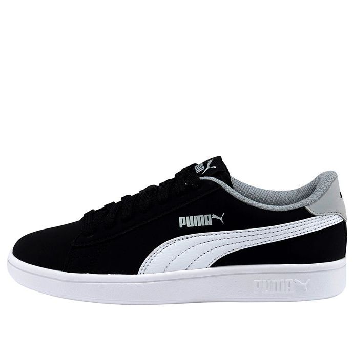 (GS) PUMA Smash v2 Buck Jr Sneakers Black/White 365182-14