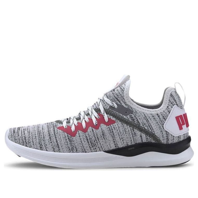(WMNS) PUMA Ignite Flash Evoknit 'Grey Red' 190511-23