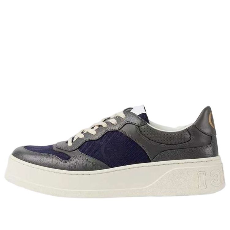 Gucci Interlocking G Lace-Up Sneakers 'Grey Blue' 726543-AABNK-1152
