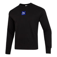 PUMA Logo Solid Color Pullover Black 536773-01