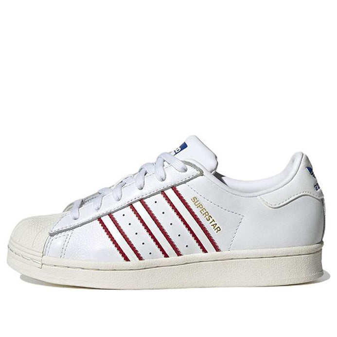 (GS) adidas Superstar 'White Power Red' HQ9968