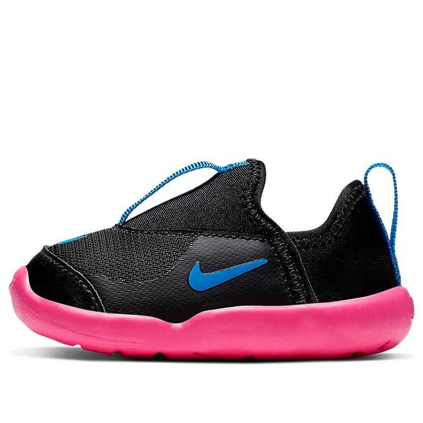 (TD) Nike Lil' Swoosh Low 'Black Pink' AQ3113-003