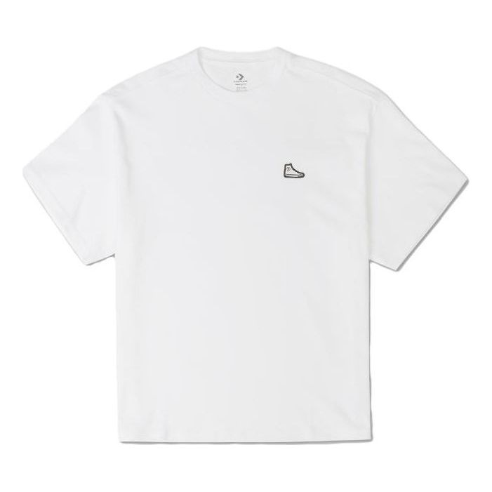 Converse Sneaker Patch Back Tee Asia Sizing 'White' 10025397-102