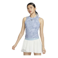 (WMNS) Nike Court Slam Dri-FIT Tennis Tank Top Asia Sizing 'Ashen Slate' FD5647-493