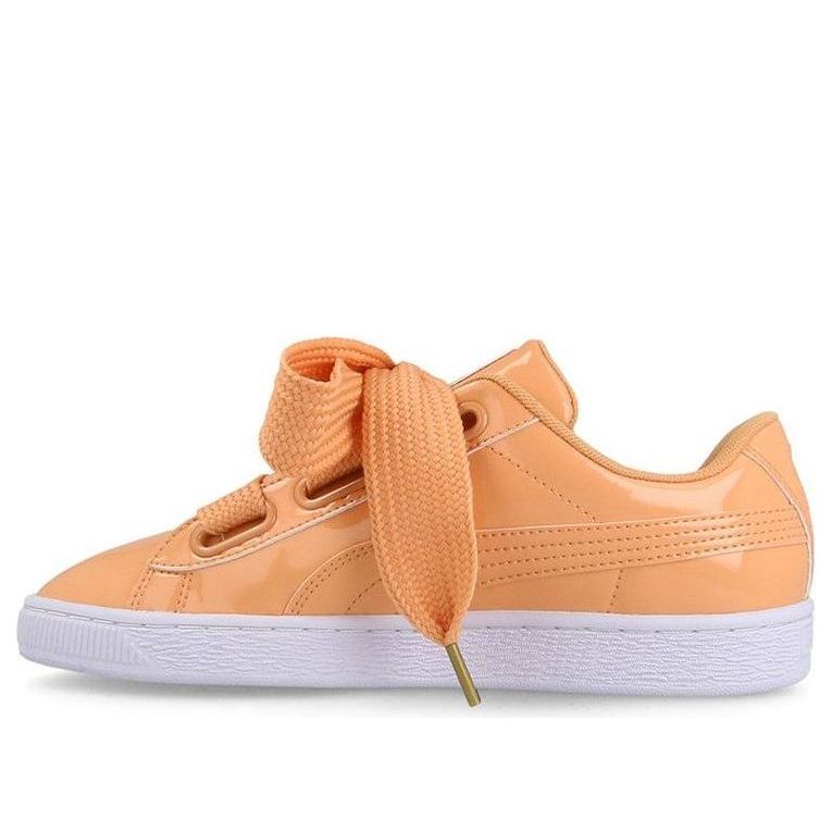 (WMNS) PUMA Basket Heart Patent Dusty Coral 363073-16