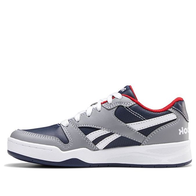 (GS) Reebok BB4500 Court Low 'Grey Vector Navy' FY5141