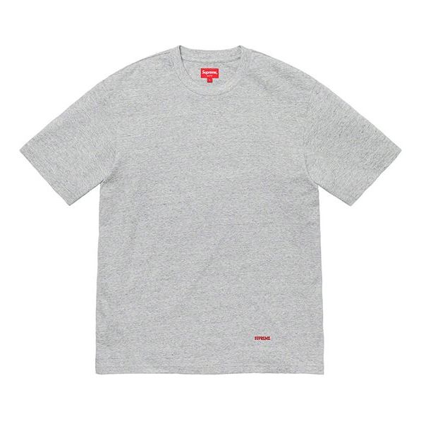 Supreme FW19 Week 8 University S/S Top Short Sleeve Unisex Gray SUP-FW19-819