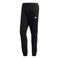 adidas logo Casual Cozy Bundle Feet Sports Pants Black DW4648