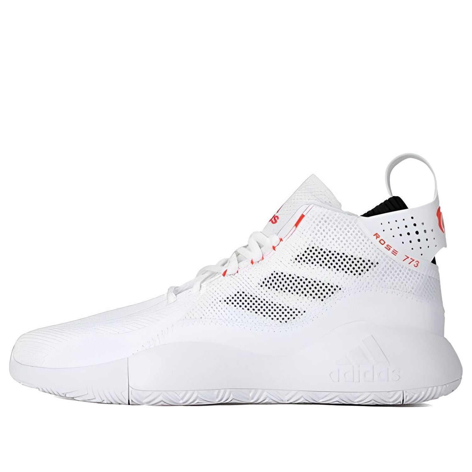 adidas D Rose 773 2020 'White Solar Red' FW8657