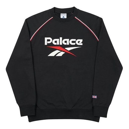 PALACE x Reebok Fashion Cozy Round Neck Pullover Black P19RBKCW001