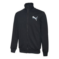 PUMA Casual Stand Collar Jacket IRIDESCENT Black - White 597903-51