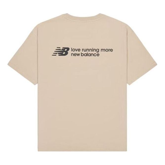 New Balance Love Running More T-Shirt Asia Sizing 'Brown' NEE24131-BWN