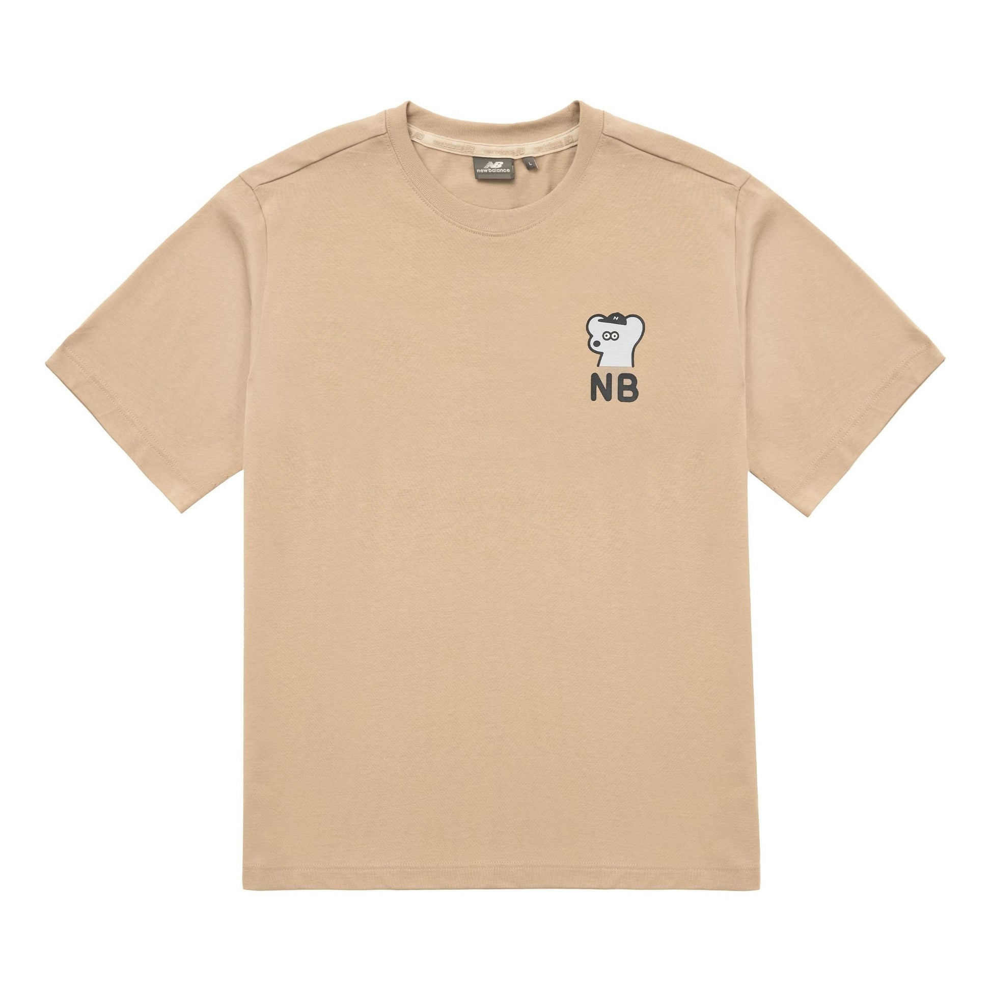 New Balance x SEIJI ANDY Graphic T-Shirt Asia Sizing 'Beige' 5ED26191-LBE