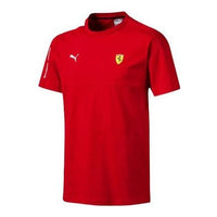 PUMA Scuderia Ferrari T7 T-Shirt 'Red White Yellow' 595427-01