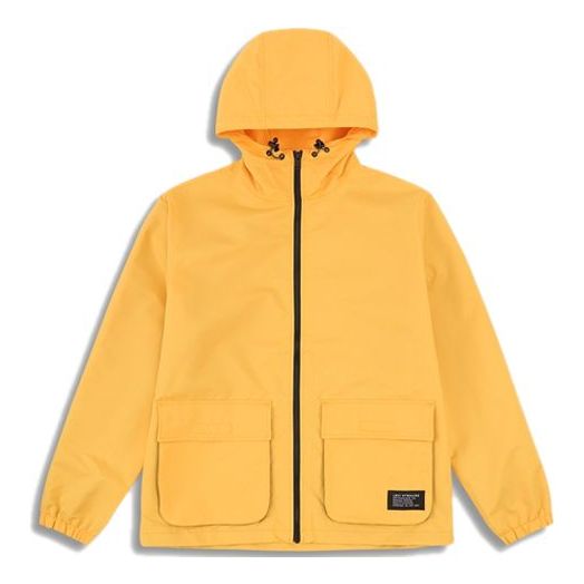 Men's Levis Big Pocket Casual Hooded Jacket Yellow 28277-0006