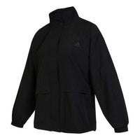(WMNS) adidas Word Woven Jacket Asia Sizing 'Black' HM2808
