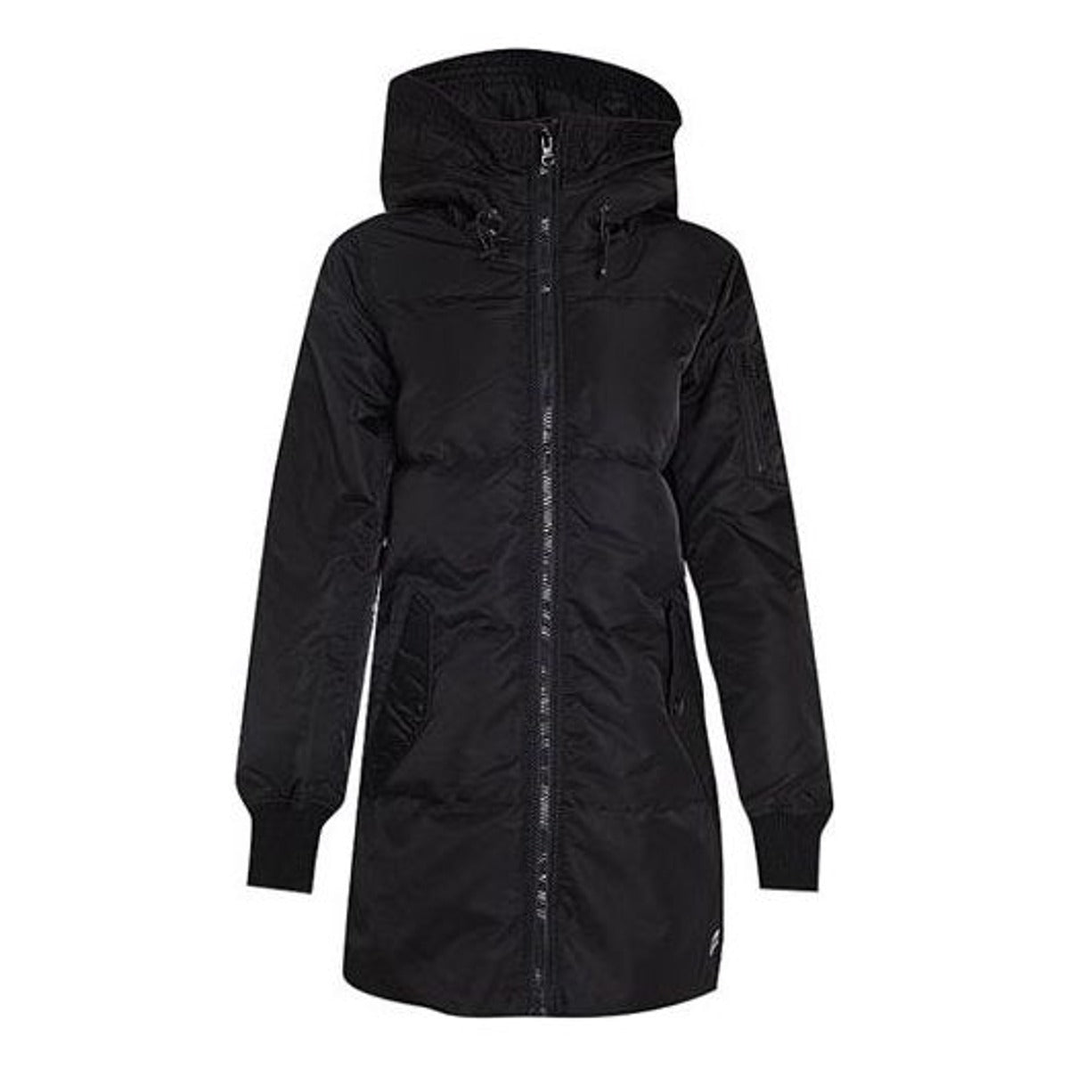 (WMNS) Converse Long Down Jacket Asia Sizing 'Black' 10003240-A02