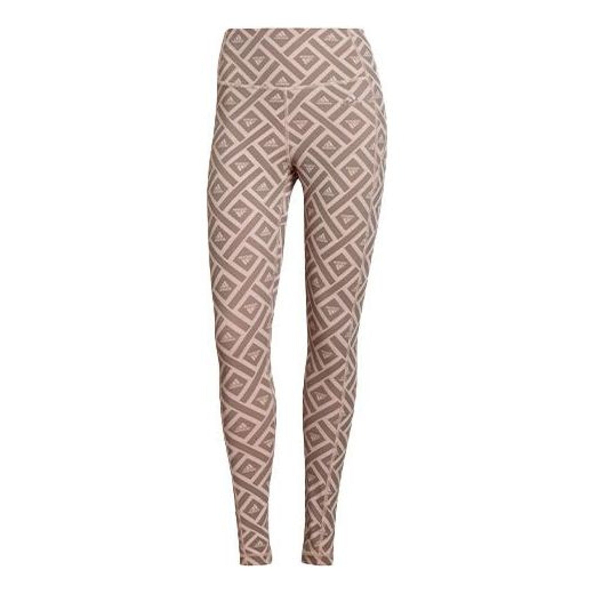 (WMNS) adidas Hyperglam Training Graphic Tights Asia Sizing 'Pink' HM3224