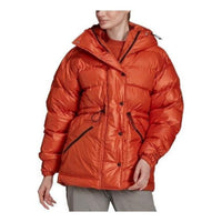 (WMNS) adidas Stella McCartney Mid Length Puffer Jacket Asia Sizing 'Copper' GU1601