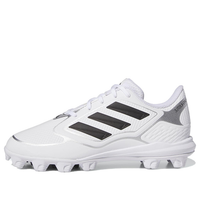 (GS) adidas PureHustle 3 MD 'White Black' IG7143