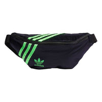 adidas Waist Bag 'Black Green' GU4316