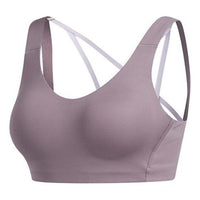 (WMNS) adidas Stronger For It Alpha Bra Asia Sizing 'Purple' FJ7264