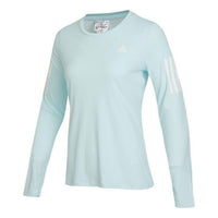 (WMNS) adidas Own The Run Long Sleeve T-Shirt Asia Sizing 'Blue' HL1543