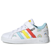 (GS) adidas Grand Court 2 'White Red Yellow' GY2457