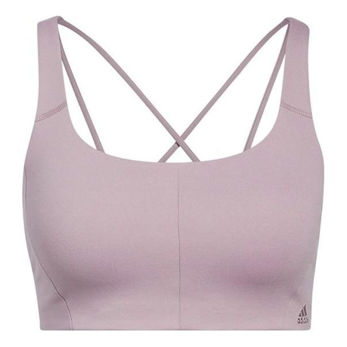 (WMNS) adidas Coreflow Medium Support Bra Asia Sizing 'Purple' HC7914