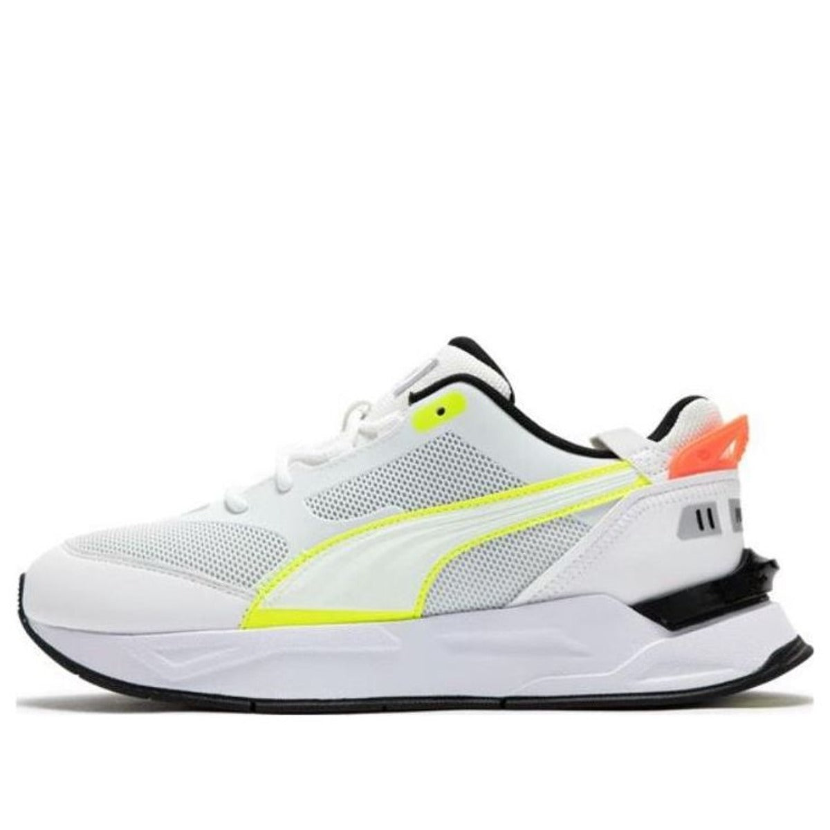 PUMA Mirage Sport Tech Laser Tag 'White Yellow' 386448-01