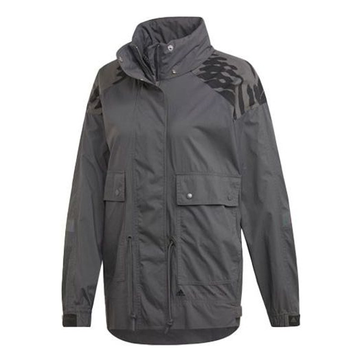 (WMNS) adidas By Stella McCartney Run Ultimate Jacket Asia Sizing 'Grey' EA2162