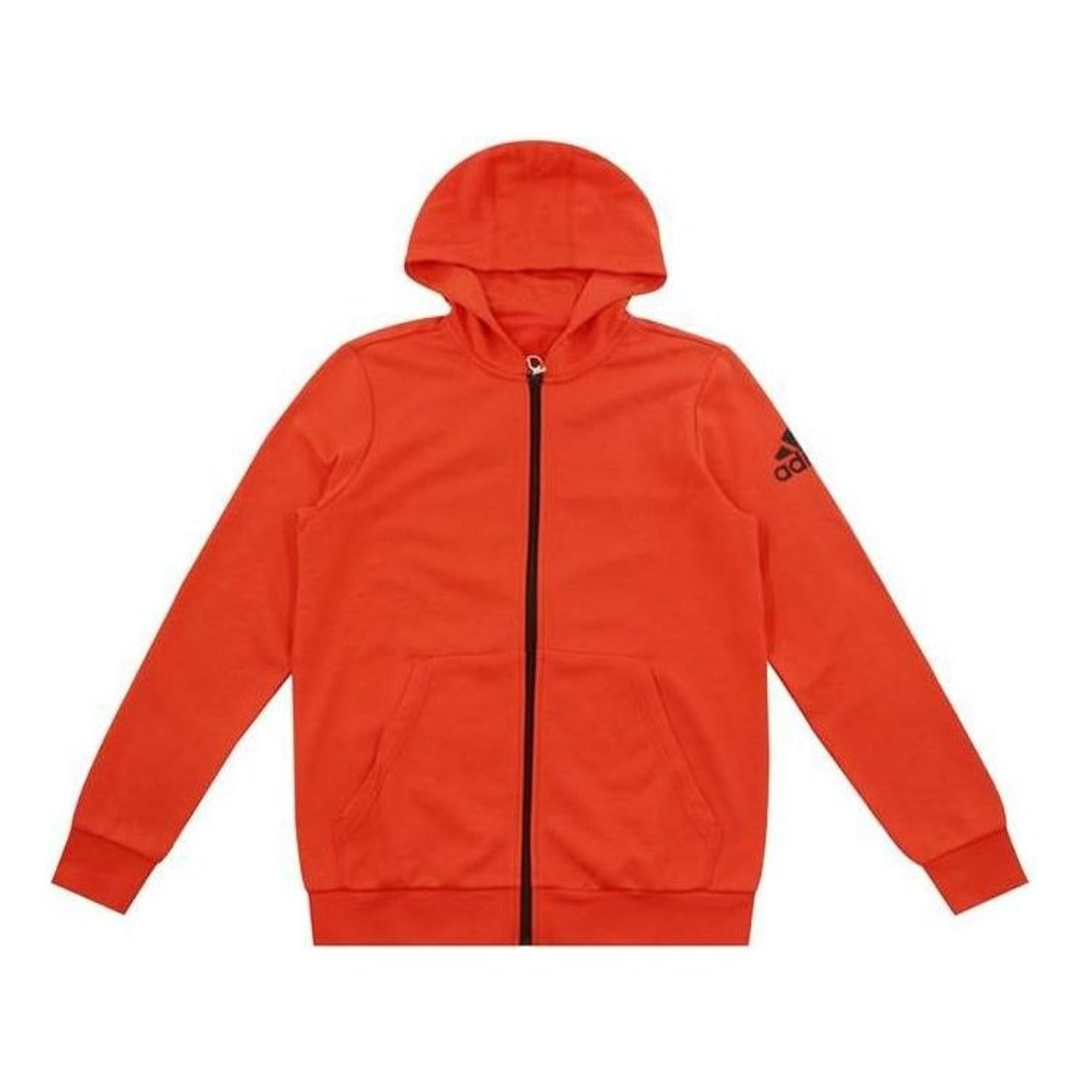 (WMNS) adidas Logo Hooded Jacket Asia Sizing 'Red' CF6482