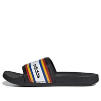 (WMNS) adidas x Farm Rio Adilette Comfort Slides 'Black White' EF0854