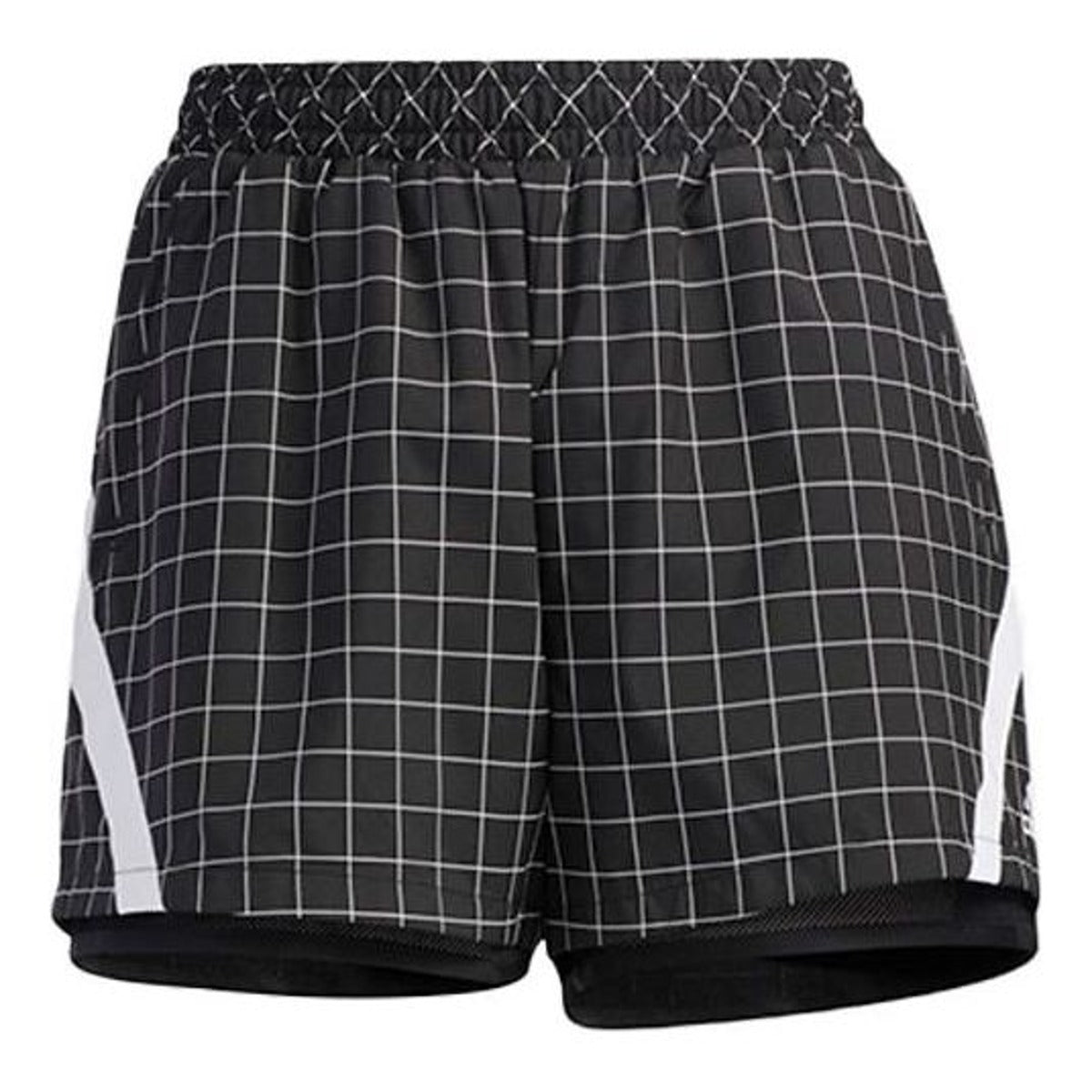 (WMNS) adidas Sport Shorts Asia Sizing 'Black White' GM0687