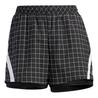 (WMNS) adidas Sport Shorts Asia Sizing 'Black White' GM0687