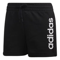 (WMNS) adidas Essentials Linear Logo Shorts Asia Sizing 'Black White' DP2393