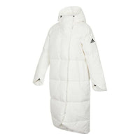 (WMNS) adidas Big Baffle Jacket Asia Sizing 'White' GQ2509