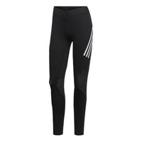 (WMNS) adidas Alphaskin Sport 3 Stripes Long Tights Asia Sizing 'Black' DQ3554