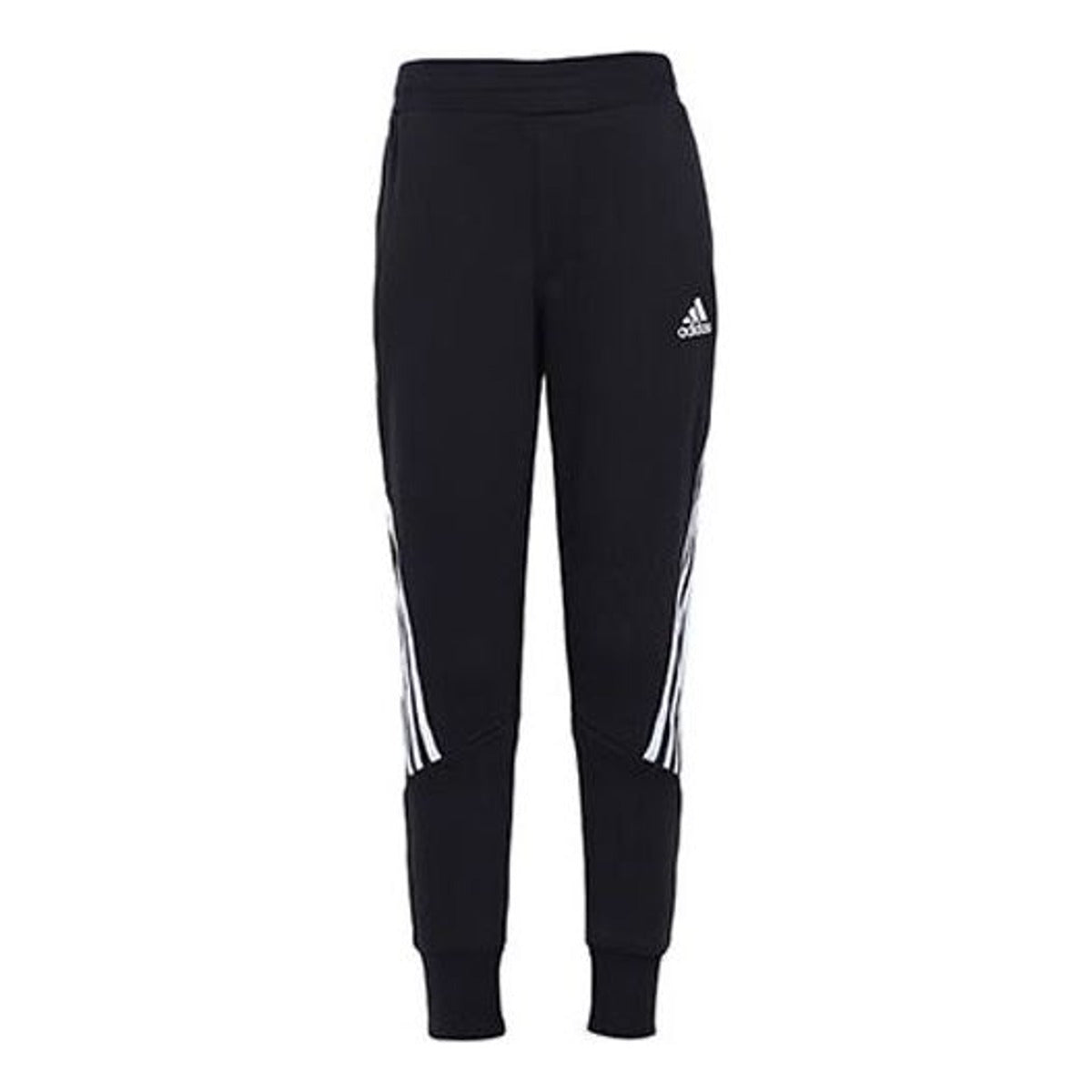(GS) adidas Woven Knitted Pants 'Black White' H45066