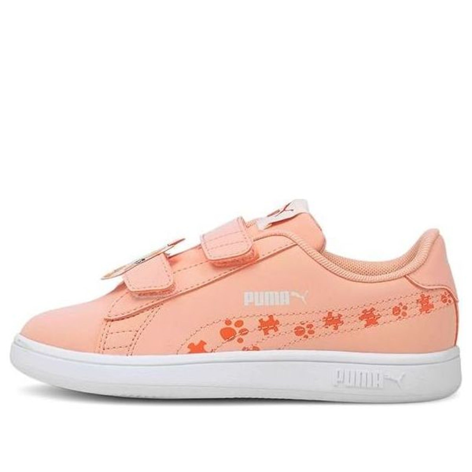 (GS) PUMA Smash V2 'Pink White' 368788-03