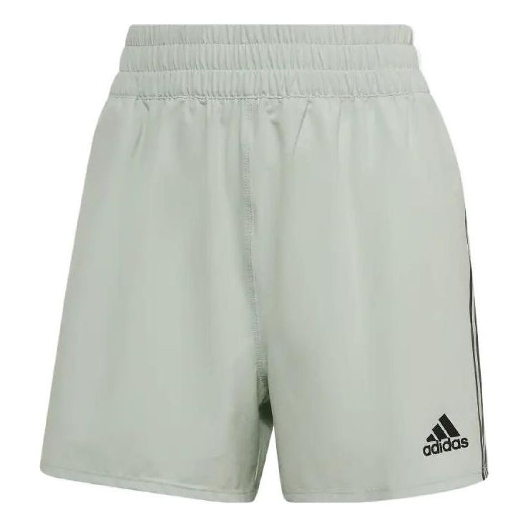 (WMNS) adidas Train Icons 3-Stripes Woven Shorts Asia Sizing 'Olive Green' HJ9823