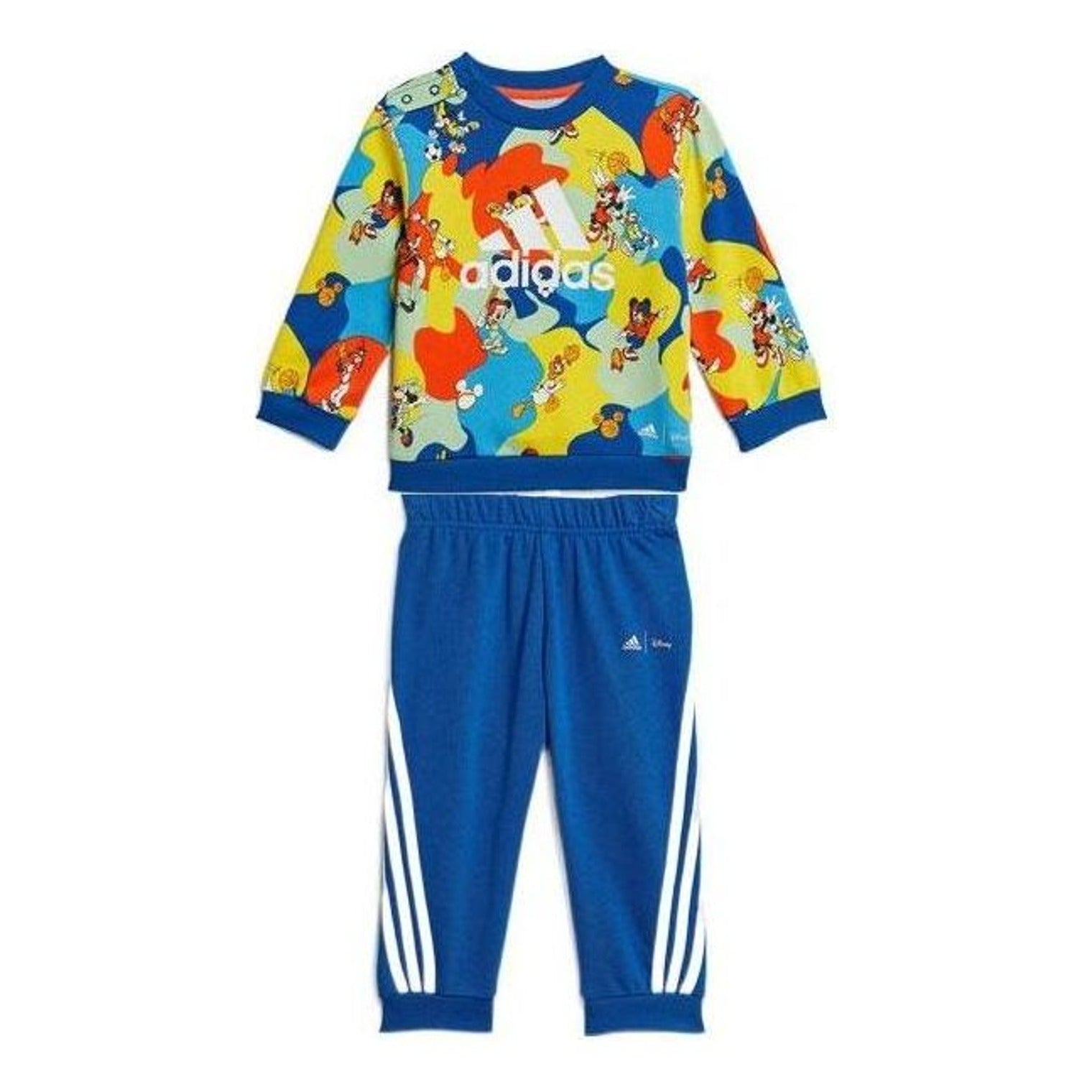 (TD) adidas x Disney Mickey Mouse Jogger Set 'Multi-Color' HK6652
