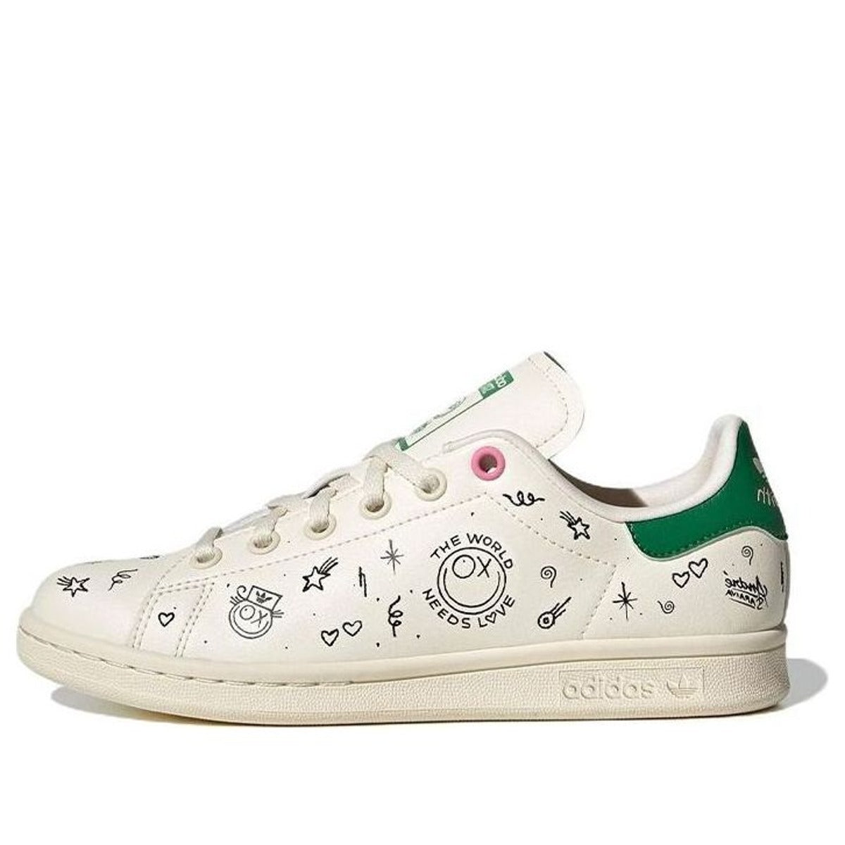 (GS) adidas Stan Smith x Andr Saraiva 'White Green' GY1786
