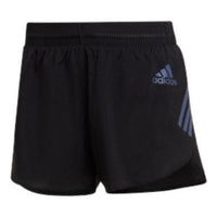 (WMNS) adidas Adizero Running Split Shorts Asia Sizing 'Black Blue' HC7985