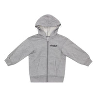 (GS) adidas Junior Fleece Hoodie 'Grey' D98869