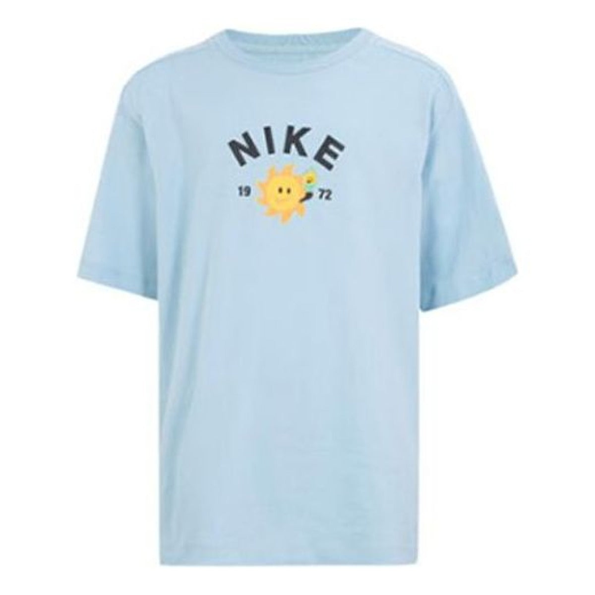 (GS) Nike Dri-Fit Graphic T-Shirt 'Blue' FJ7236-483